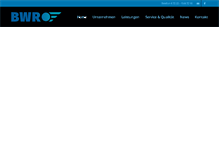 Tablet Screenshot of bwr.de